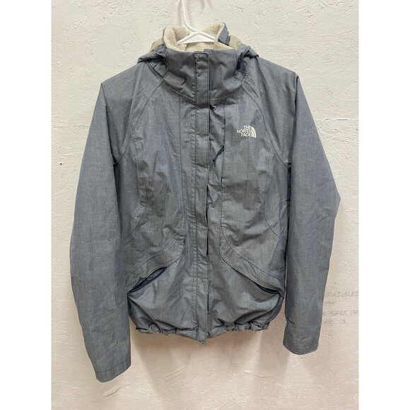 North Face Inlux Insulated Jacket Fleece Lined Hooded Ski DryVent Women small - Picture 1 of 16
